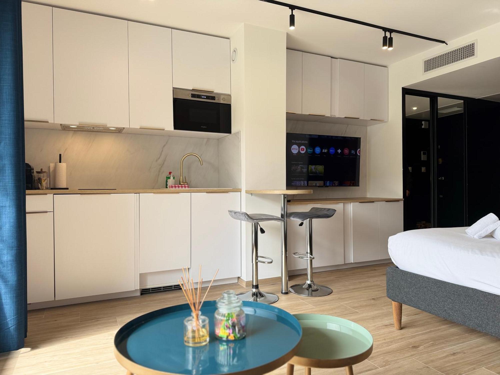 Cosy Appartement, Centre-Ville Cannes, Terrasse, Clim Dış mekan fotoğraf